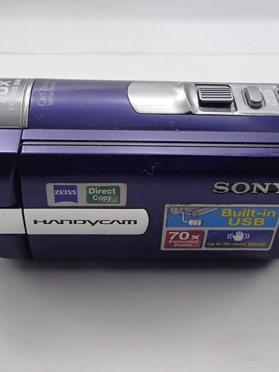 Sony Other - Sony Handycam Memory Card Camcorder DCR-SX45 w/Battery - No Charger - Tested